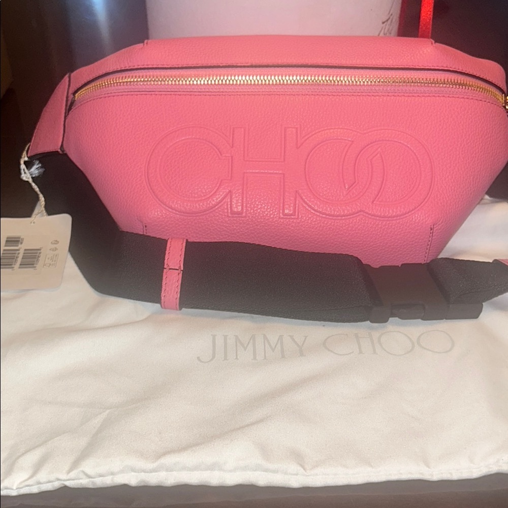 Jimmy Choo Pink Belt Bag